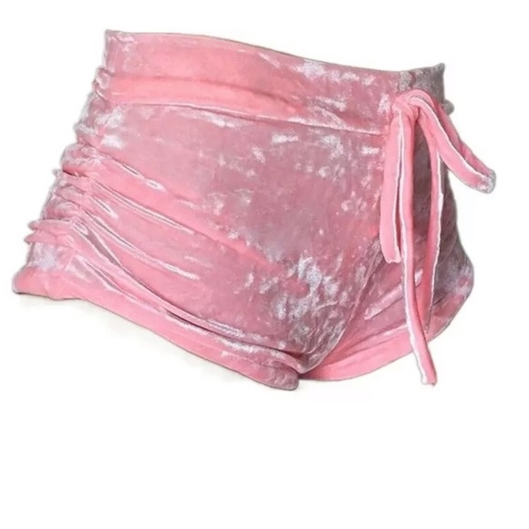 Mini High Waist Running Yoga Gym Shorts - Picture 2 of 10